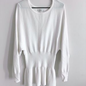 KNIT LONG SLEEVE TOP